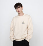 Flower Board Smile Sweatshirt