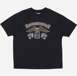 Harley davidson jamestown printing over t-shirt