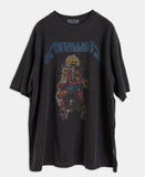 Metallica shock printing over t-shirt