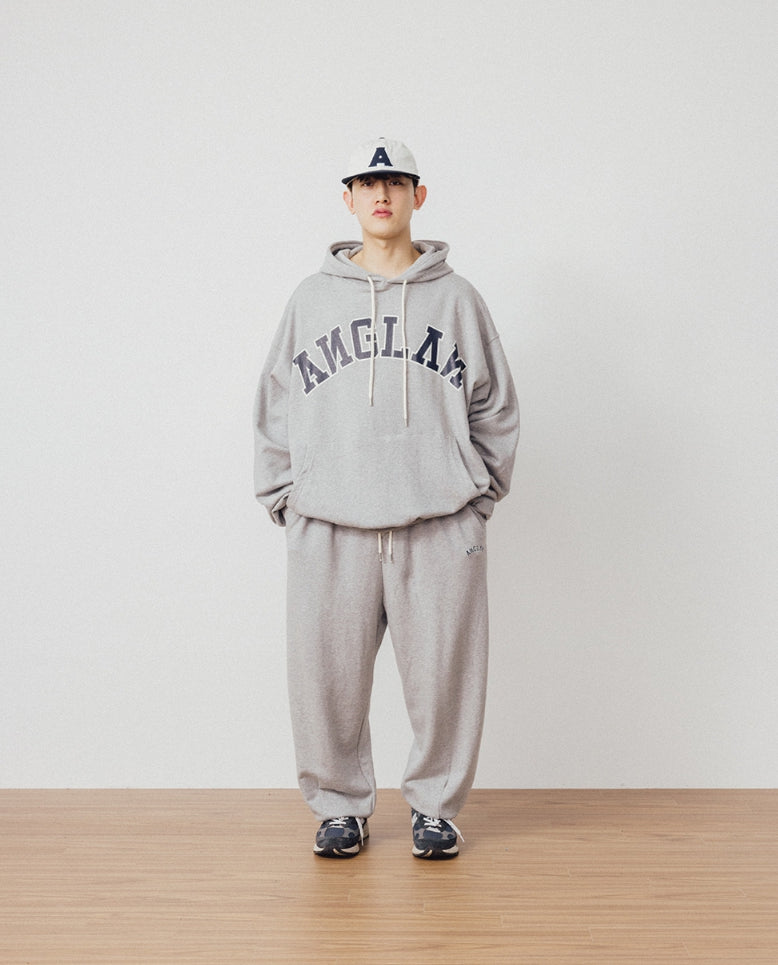 ANGLAN (アングラン) - [AG] Big Arch Logo Hoodie – einz.jp