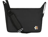 Flower Bear Embroidery Cross Curved Messenger Bag