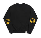 [UNISEX] Elbow Spray Dot Smile Sweatshirt