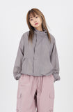 High neck light shell windbreaker