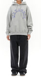 ROUND LOGO APPLIQUE HOODIE