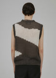 Mars 3 Gauge Mohair Knit Vest