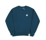 【GRAVER X Oneul wine】Wine Flower White Clip Sweatshirt