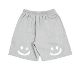 Back Drawing Smile Training Shorts