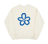 [UNISEX] Big Flower Smile Spray Sweatshirt