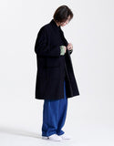 SINGLE BALMACAAN COAT BLACK