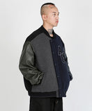 Oversized Varsity Stadium Jacket