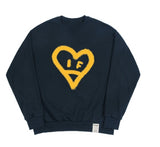 [UNISEX] Big Heart Smile Spray Sweatshirt