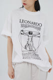 Leonardo printing t-shirt