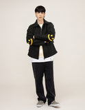 Elbow Smile Drawing Bookle Embroidery Double Paper Jacket