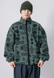 Ethnic Over Fleece Jumper