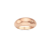 Champagne Moon 14K chunky ring L