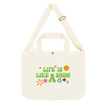Life Logo Multi Smile Two-Way Eco Bag