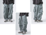 Taslan String Cargo Balloon Pants