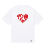 Big Life Logo Heart Smile Short Sleeve Tee