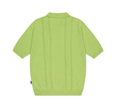 DIAMOND HALF KNIT POLO