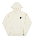 Small Camo Dot Smile White Clip Hoodie