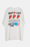 Rolling stones present printing t-shirt