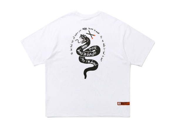 BADINBAD (ベドインベド) - PRANK SNAKE LOGO TEE – einz.jp