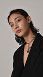 Drop Black Butterfly Choker Necklace