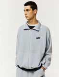 Wave logo fleece zip-up