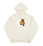 Big Flower Bear Smile Hoodie