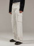 HEM BUTTON UTILITY CARGO PANTS