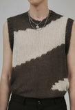 Mars 3 Gauge Mohair Knit Vest