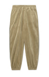 VELOUR TRACK PANT [BEIGE]