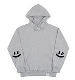 Elbow Spray Smile Drawing Hoodie