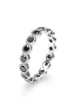 tenis chain cubic ring M