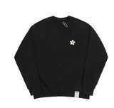 【GRAVER X Oneul wine】Wine Flower White Clip Sweatshirt