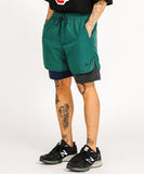 Layered Nylon Shorts