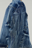 PINCH WIND DENIM TRUCKER