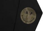 Elbow Dot Smile Beads Sweatshirt