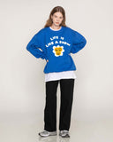 [UNISEX] Twin Flower Smile Sweatshirt