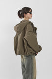 Louder big pocket hood field jumper