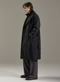 TURTLE NECK BELTED LONG DOWN COAT