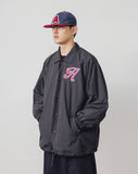 [AG] Nylon Mesh Coach Jacket