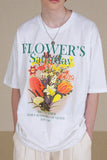 Multi Flower Saturday Half T-shirt