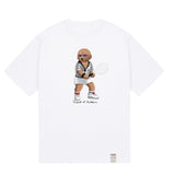 Tennis Dog Striper Short Sleeve Tee