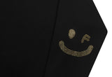 Elbow Smile Drawing Beads Sweatshirt