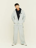 wave logo fleece pants