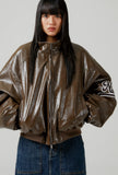 Notold leather blouson