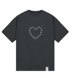 Heart Drawing Smile Short Sleeve Tee
