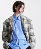 HEAVY BLAZER WOOL CHECK