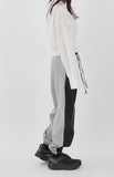 Two face pipe line jogger pants